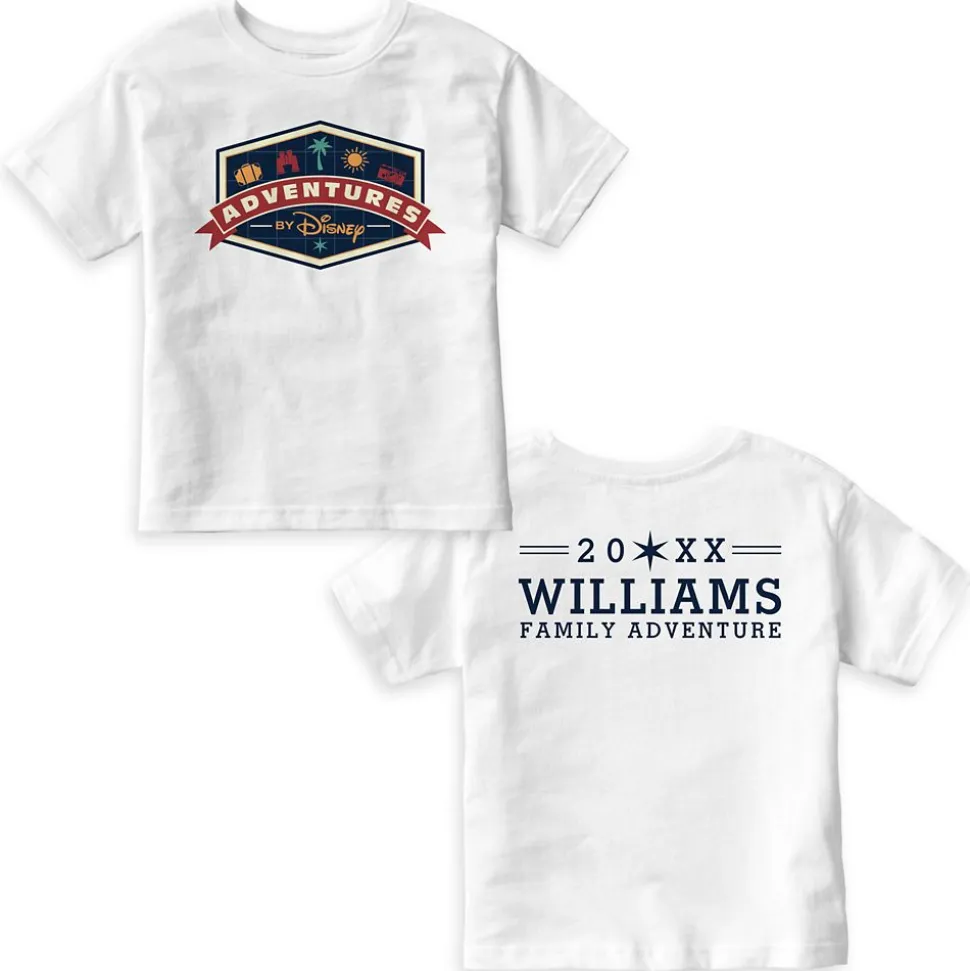 Adventures by Disney Badge T-Shirt for Kids – Customizable