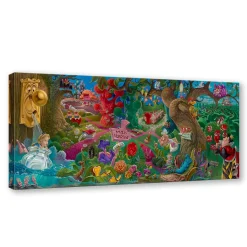 Alice in Wonderland ''Wonderland'' Gallery Wrapped Canvas by Jared Franco – Signed Limited Edition