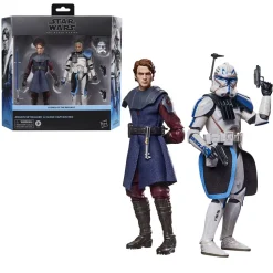Anakin Skywalker & Clone Captain Rex Action Figure Set – Star Wars: The Black Series