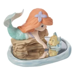 Ariel and Flounder ''Sea the Treasure Beneath the Surface'' Figure by Precious Moments – The Little Mermaid