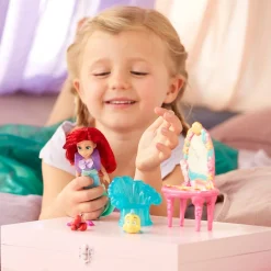 Ariel Disney Once Upon a Story Mini Doll Play Set – The Little Mermaid – 5''
