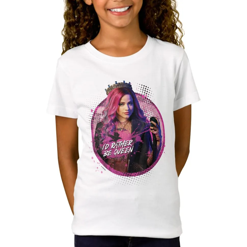 Audrey T-Shirt for Girls – Descendants 3 – Customizable