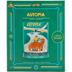 Autopia 3D Attraction Poster Light-Up Figure – Disneyland