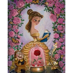 Beauty and the Beast ''A Story of Love'' Gallery Wrapped Canvas by Bob Doucette – Signed Limited Edition