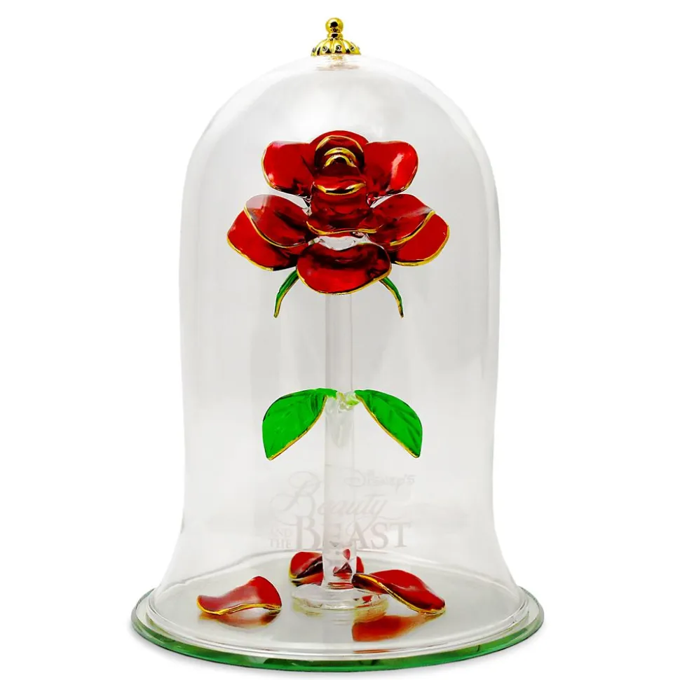 Beauty and the Beast Enchanted Rose by Arribas – Extra Large