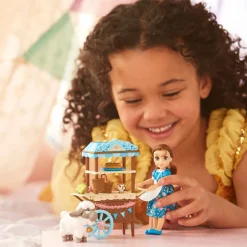 Belle Disney Once Upon a Story Mini Doll Playset – Beauty and the Beast – 5''