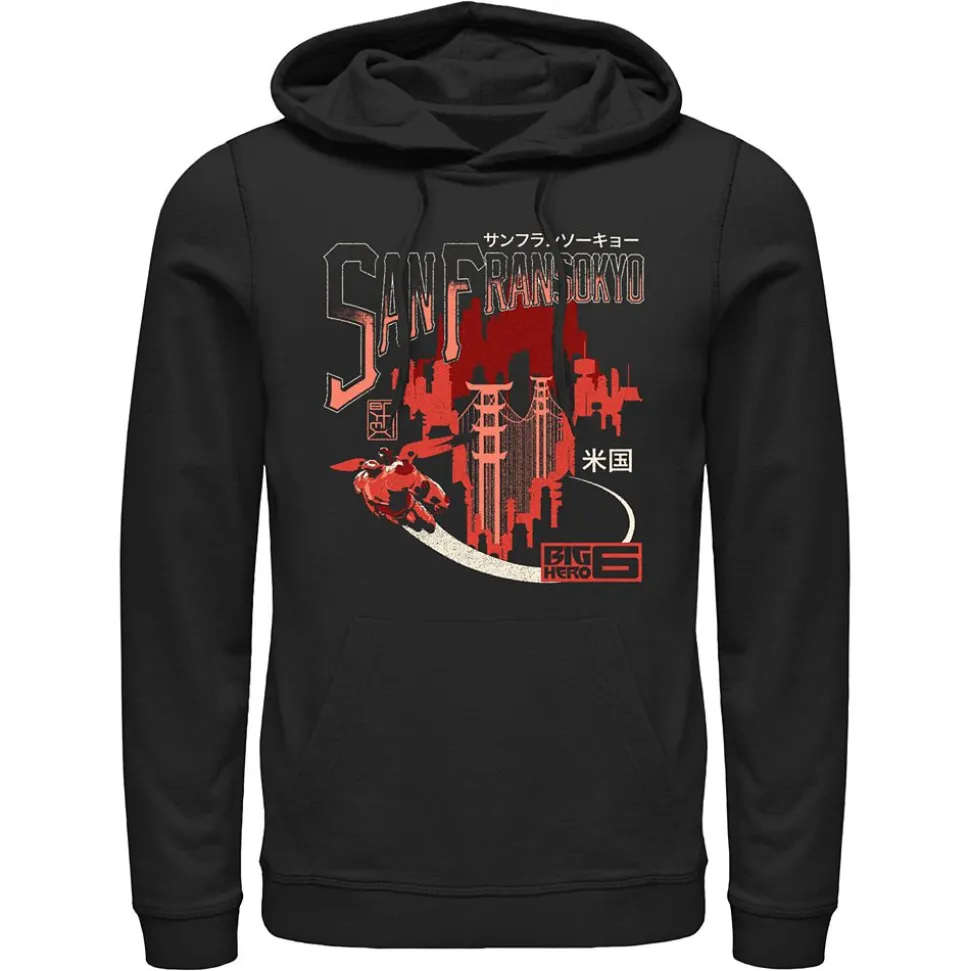 Big Hero 6 ''San Fransokyo'' Pullover Hoodie for Adults