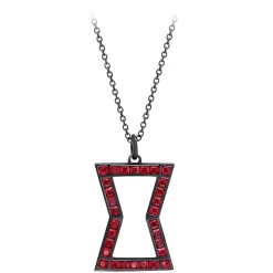 Black Widow Pendant Necklace by CRISLU – Marvel's Black Widow