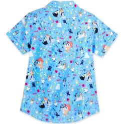 Bluey ''Beach Day'' Button Down Shirt for Women by RSVLTS