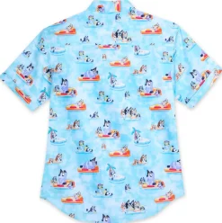 Bluey ''Everybody in the Pool'' Button Down Shirt for Men by RSVLTS
