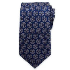 Captain America Shield Silk Tie for Adults