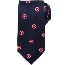 Captain America Silk Tie