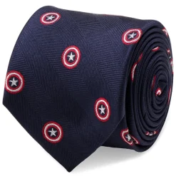 Captain America Silk Tie