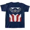 Captain America Suit T-Shirt for Kids – The Falcon and The Winter Soldier – Customizable