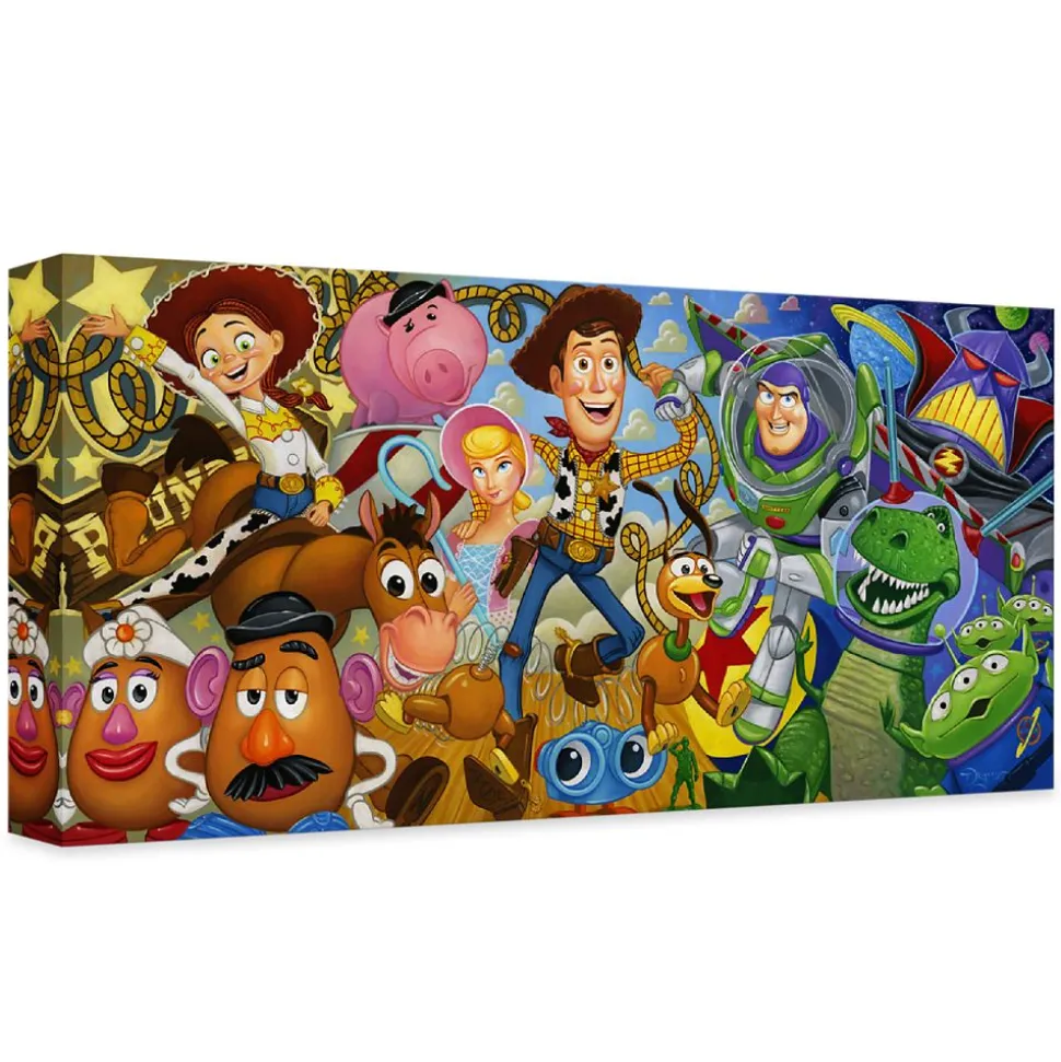 ''Cast of Toys'' Gallery Wrapped Canvas by Tim Rogerson – Limited Edition