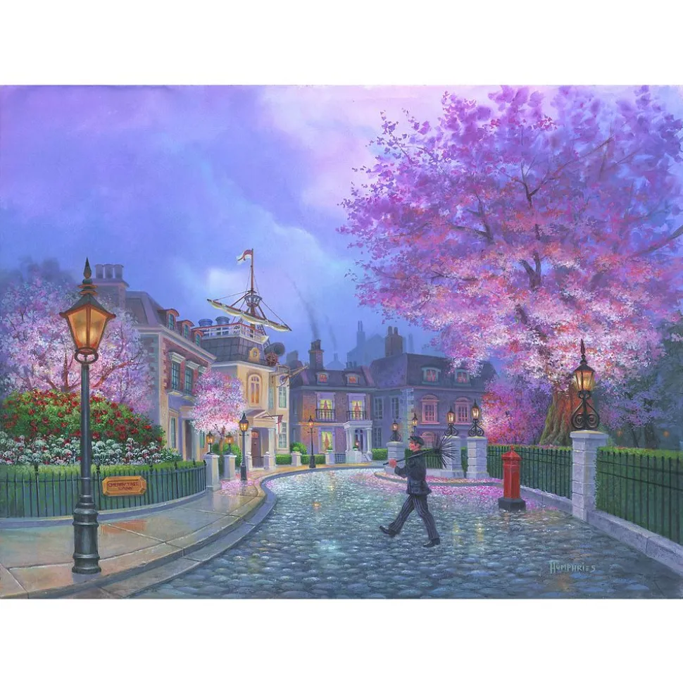 ''Cherry Tree Lane'' Gallery Wrapped Canvas by Michael Humphries – Limited Edition