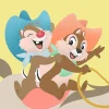 Chip 'n Dale ''Ranch Rascal Roundup'' Gallery Wrapped Canvas by Dom Corona – Limited Edition