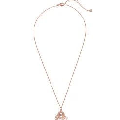 Cinderella Coach Rose Gold Necklace by CRISLU
