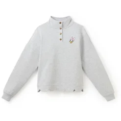 Daisy Duck 1/4 Snap Pullover for Women