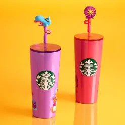 Disney California Adventure 24 oz. Stainless Steel Starbucks® Travel Tumbler with Straw