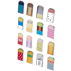 Disney Character Trash Bins Mystery Pin Pouch – 5-Pc.
