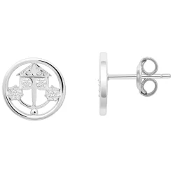 Disney it's a small world Clockface Earrings by CRISLU