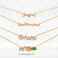 Disneyland Attractions Necklace by Girls Crew