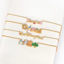 Disneyland Attractions Necklace by Girls Crew