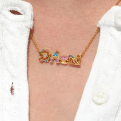 Disneyland Attractions Necklace by Girls Crew