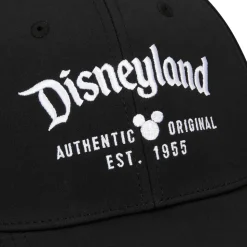 Disneyland Logo Baseball Cap for Adults – Black