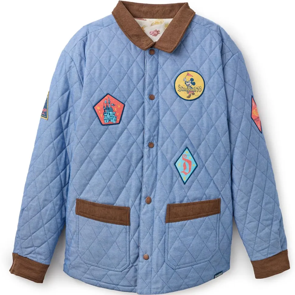 Disneyland 70th Anniversary Reversible Patch Jacket for Adults by Our Universe