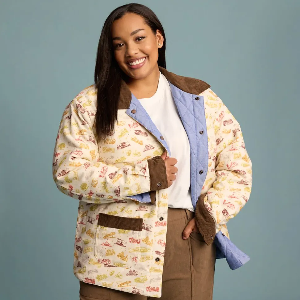 Disneyland 70th Anniversary Reversible Patch Jacket for Adults by Our Universe
