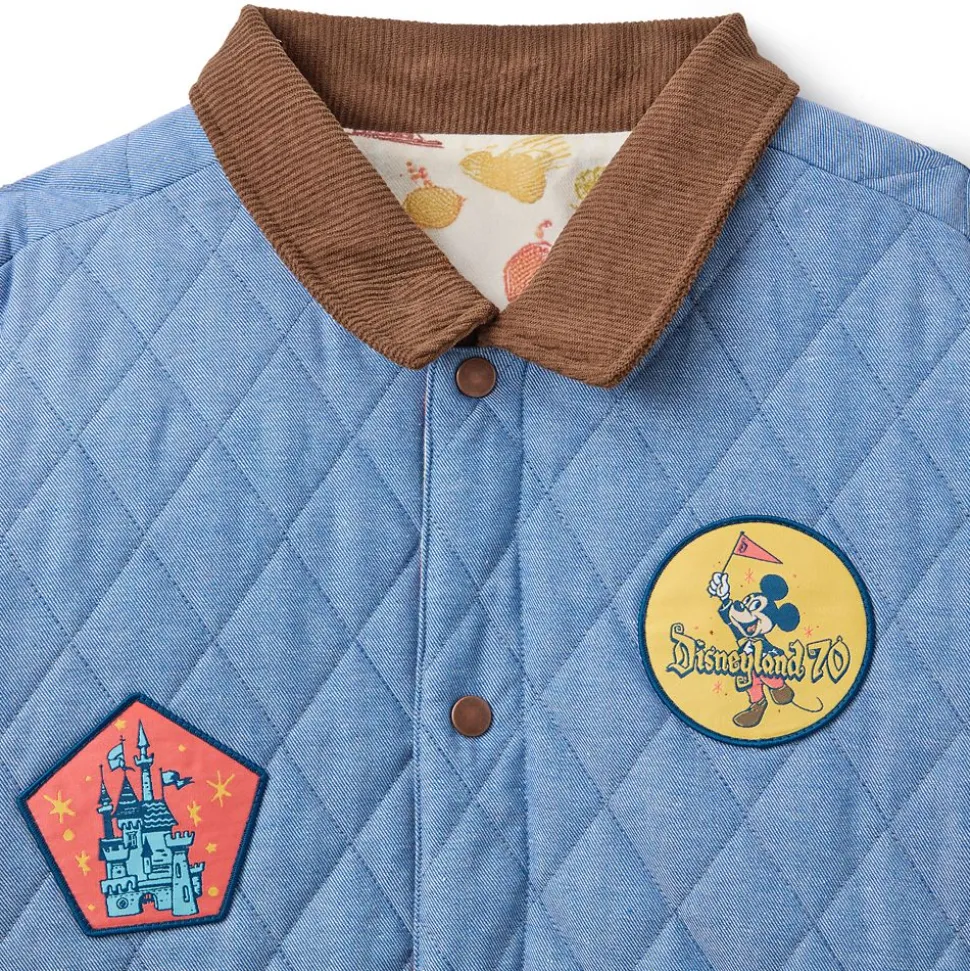 Disneyland 70th Anniversary Reversible Patch Jacket for Adults by Our Universe