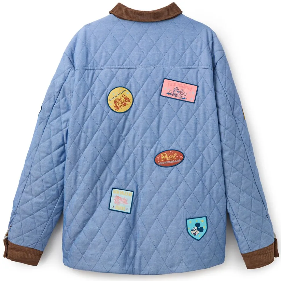 Disneyland 70th Anniversary Reversible Patch Jacket for Adults by Our Universe