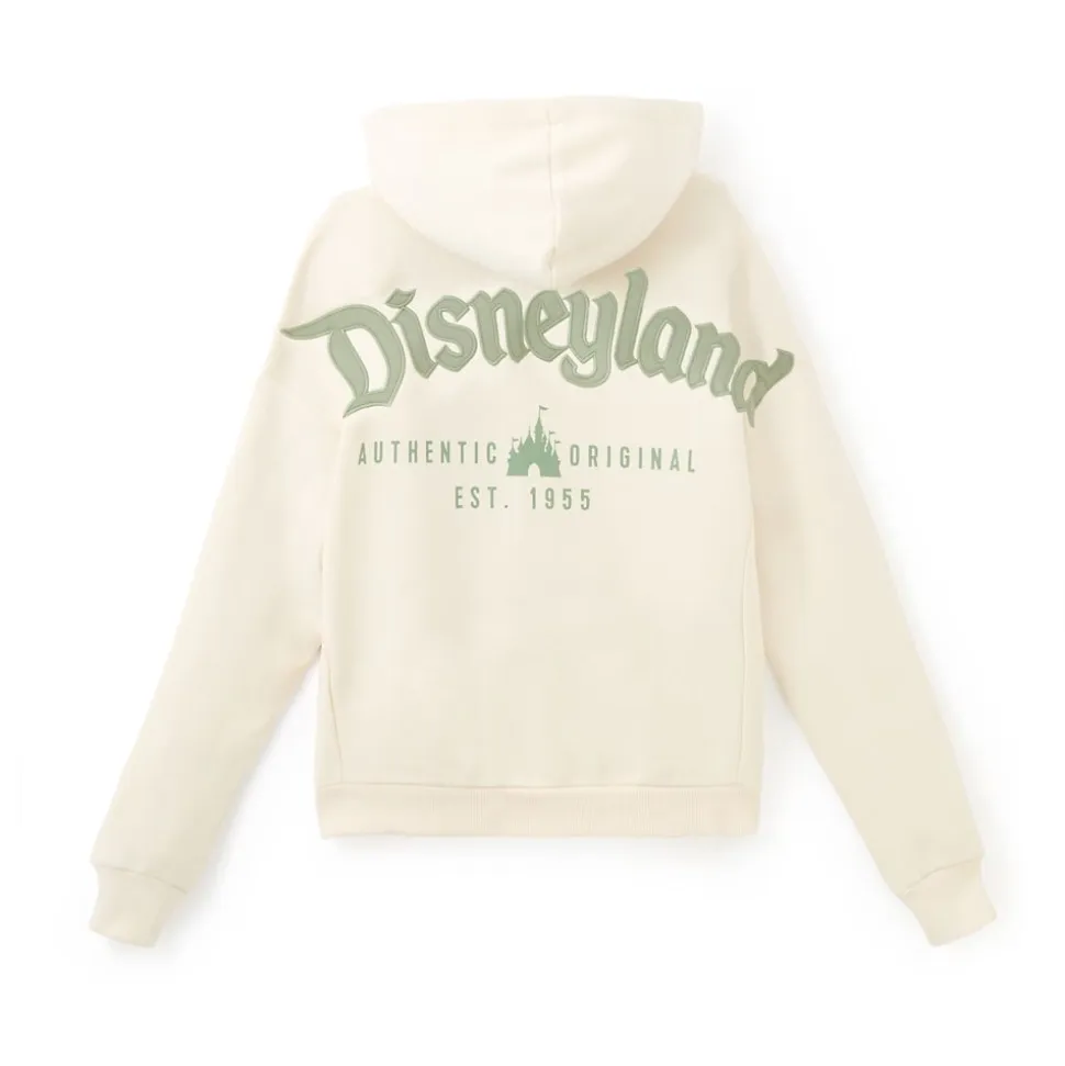 Disneyland Zip Hoodie for Adults – Cream