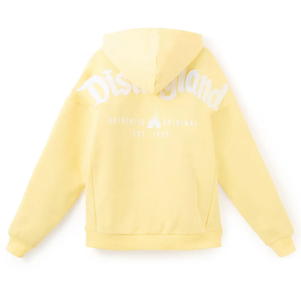 Disneyland Zip Hoodie for Adults – Yellow