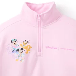 Disneyland 1/4 Zip Pullover Sweatshirt for Women by Stoney Clover Lane