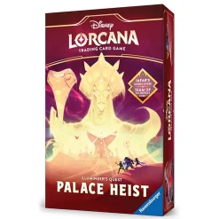 Disney Lorcana Trading Card Game by Ravensburger – Reign of Jafar – Illumineer's Quest – Palace Heist