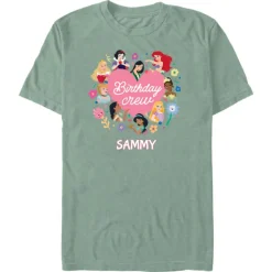 Disney Princess ''Birthday Crew'' T-Shirt – Customized