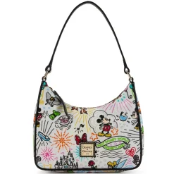 Disney Sketch Dooney & Bourke Baguette Bag