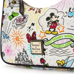 Disney Sketch Dooney & Bourke Baguette Bag