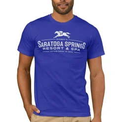 Disney Vacation Club Saratoga Springs Resort & Spa T-Shirt for Men – Customizable