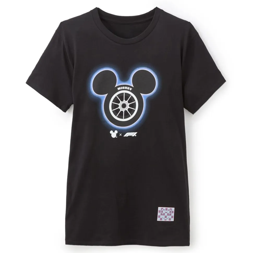 Disney x Formula 1® Velocity Mickey Mouse T-Shirt for Men - Black
