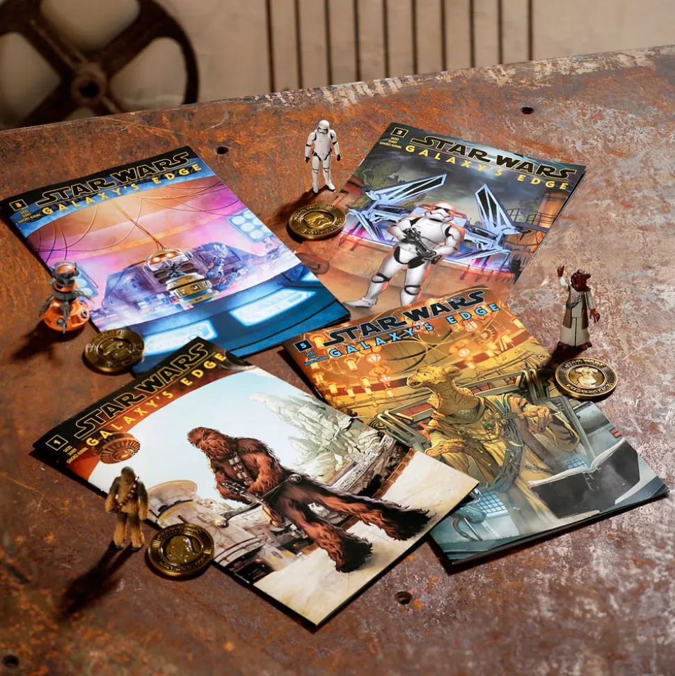 Dok-Ondar Action Figure, Comic Book and Coin Set – Star Wars: Galaxy's Edge – Limited Edition