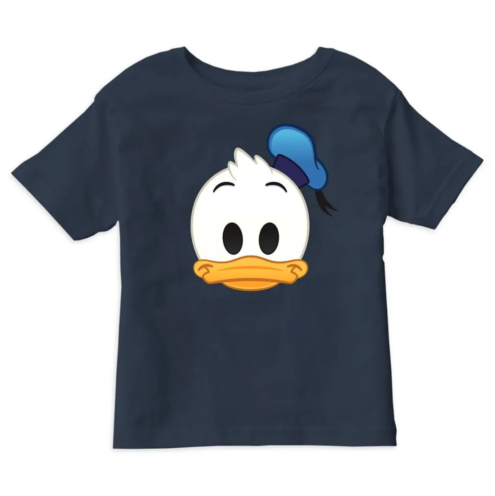 Donald Duck Emoji Tee for Kids – Customizable