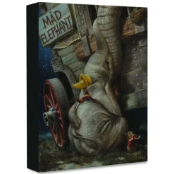 Dumbo ''Baby of Mine'' Giclee on Canvas by Heather Edwards – Limited Edition