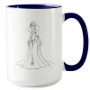 Evil Queen Two-Tone Coffee Mug – Art of Disney Villains Designer Collection