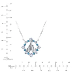 Fantasyland Castle Necklace and Earrings Set by CRISLU