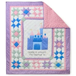 Fantasyland Castle Quilt Throw Blanket