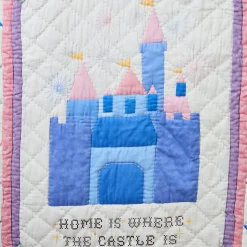 Fantasyland Castle Quilt Throw Blanket